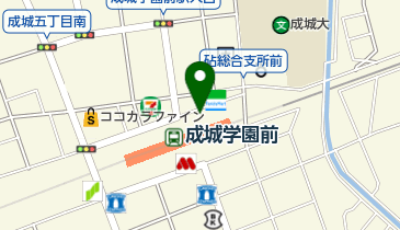 カギのステーション成城北口店の地図画像