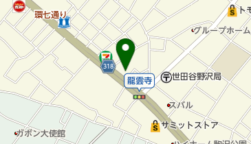 日化精工株式会社の地図画像