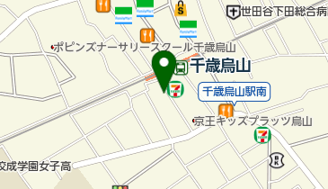 有限会社烏山電化南口店の地図画像