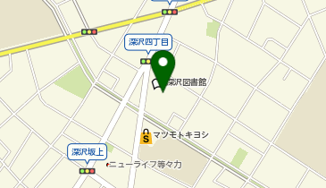 世田谷区立 区民センター 深沢の地図画像