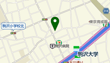 大倉書道会の地図画像