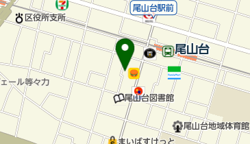 仕田原京バレエスタジオの地図画像