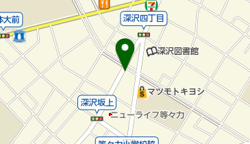 バレエスタジオDUO 深沢スタジオの地図画像