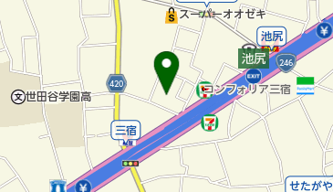 大石楽器店の地図画像