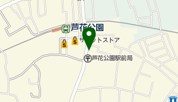 美容室東城の地図画像