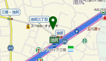 レイブランカ池尻の地図画像