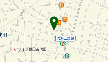 つきまさ下北沢店の地図画像
