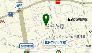 カトリック東京大司教区 三軒茶屋教会の地図画像