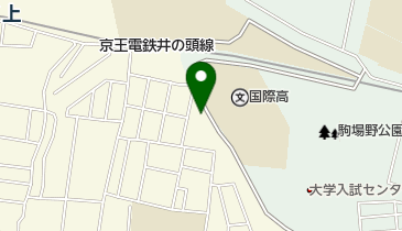 駒場エデン教会の地図画像