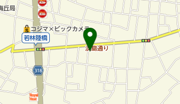 日本基督教団 使徒教会の地図画像