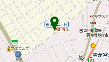 金光教 雪ケ谷教会の地図画像