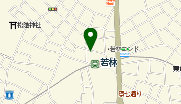 松倉書店の地図画像