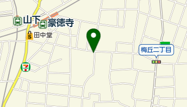 有限会社甲州屋角田商店の地図画像