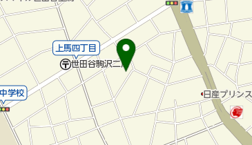 感応寺の地図画像