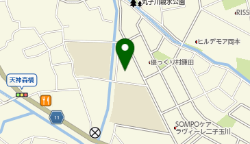 鎌田ケアセンターの地図画像