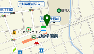 川上精肉店の地図画像