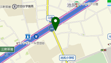 城南信用金庫 三宿支店の地図画像