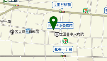 追川ふとん店の地図画像
