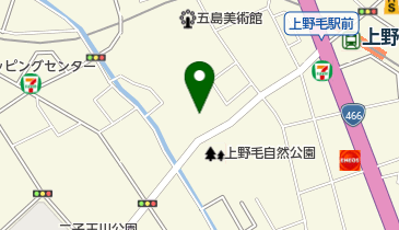 上野毛稲荷神社の地図画像