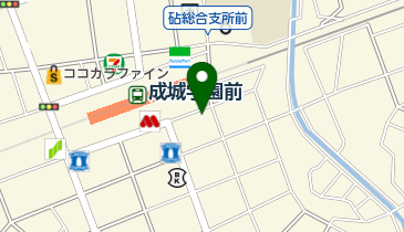 カズン成城店の地図画像