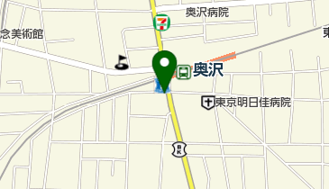 京樽 奥沢店の地図画像