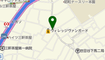 ちよだ鮨三軒茶屋栄通り店の地図画像