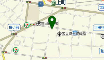 町村整骨院の地図画像