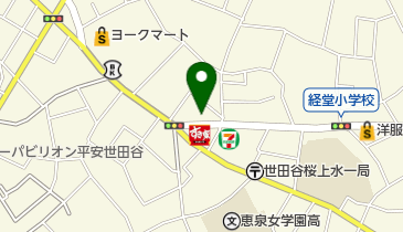 村上葬祭 桜上水営業所の地図画像