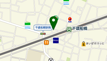 シャディサラダ館世田谷千歳船橋店の地図画像