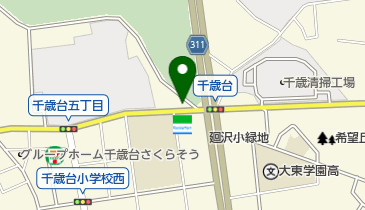 有限会社チトセタイヤの地図画像