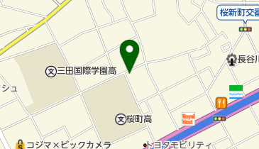有限会社サンクリーン三愛の地図画像