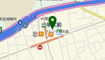 斉藤時計店の地図画像