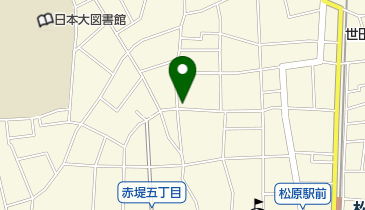 赤堤動物病院の地図画像