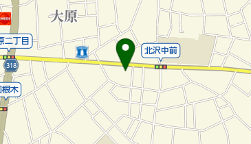 上埜動物病院の地図画像