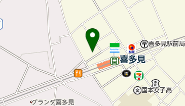 きたみ動物病院の地図画像