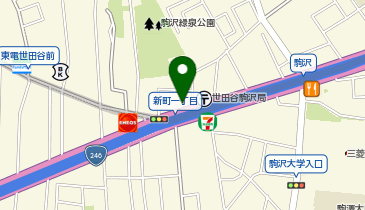 駒沢どうぶつ病院の地図画像