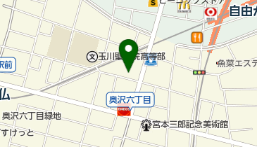 自由が丘鍼灸均整院の地図画像