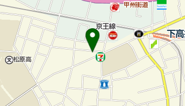 日焼けサロンマチズモの地図画像