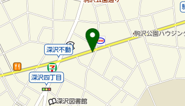 黄色いリボン美容室の地図画像
