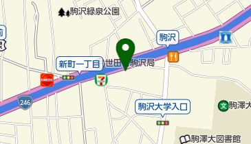 パール美容室の地図画像