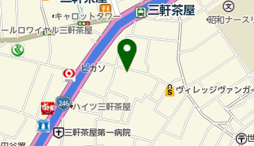 美容室カツトインの地図画像