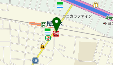 ヘアーリゾートの地図画像