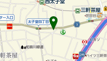 ユリ美容室の地図画像