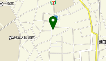 松原整形外科内科の地図画像