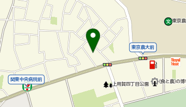 桜丘動物病院の地図画像