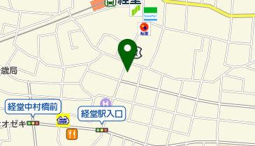 和泉屋米穀店の地図画像