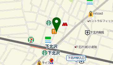 グリンデルワルドの地図画像