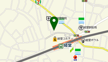 恵愛薬局経堂北口店の地図画像