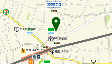 ケンポドー三番館薬局の地図画像