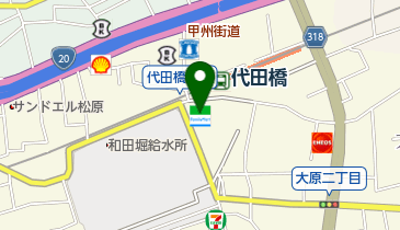 代田橋薬局の地図画像
